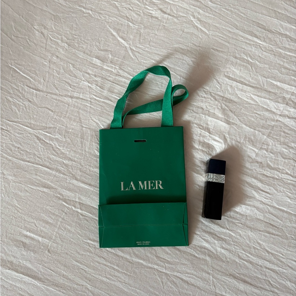 La Mer Green Gift paper Bag